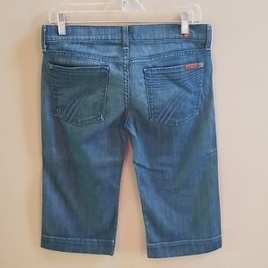 LAST CALL 7FAM For All Mankind Dojo Shorts 27